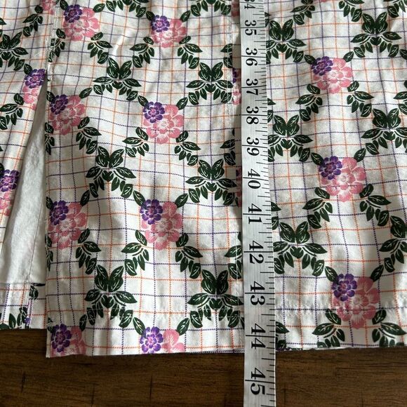 The East Order Tarshie Floral White print Sleeveless Midi Dress Size 3X - Picture 10 of 16